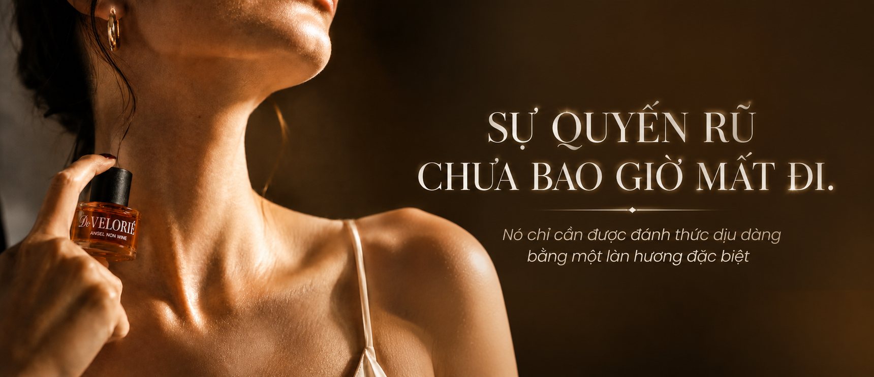 Bộ sưu tập bốn mùi hương de Velorié — Musk Till Dawn, Meet Me At 9, Angel Non Wine, Angel's Trap